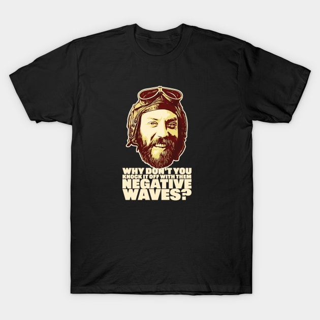 oddball from kellys heroes negative waves T-Shirt by fancyjan